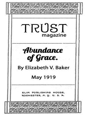 cover image of Abundance of Grace